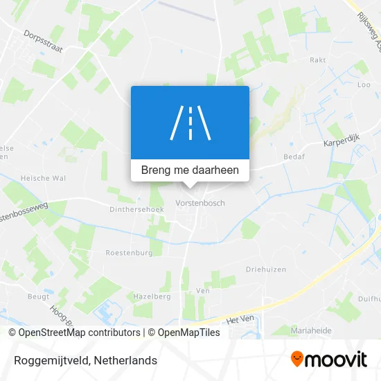 Roggemijtveld kaart