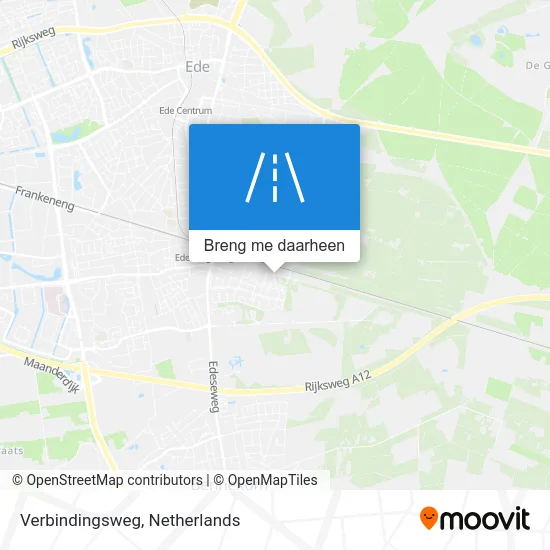 Verbindingsweg kaart