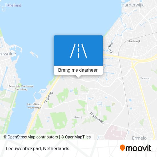 Leeuwenbekpad kaart