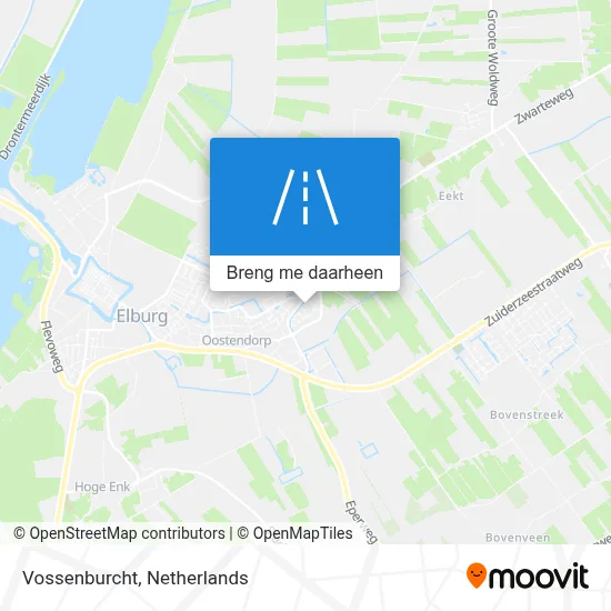 Vossenburcht kaart