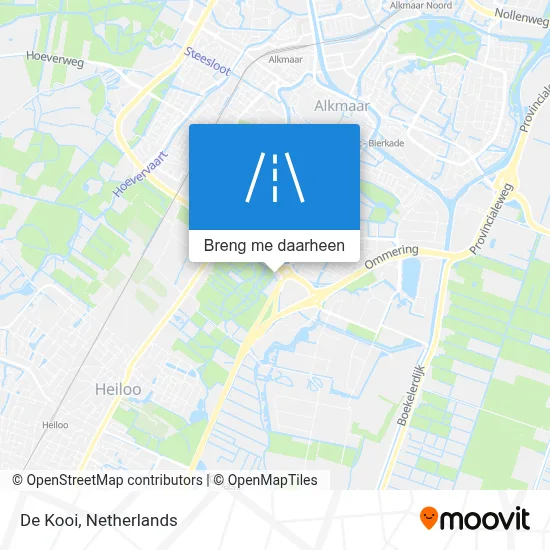 De Kooi kaart