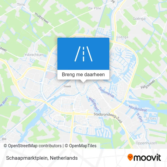 Schaapmarktplein kaart