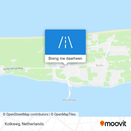 Kolkweg kaart