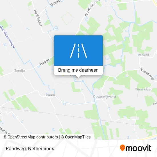 Rondweg kaart