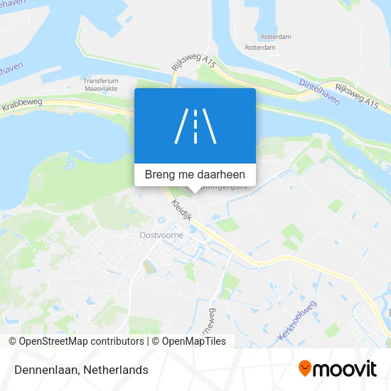 Dennenlaan kaart