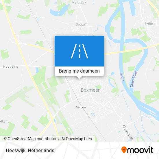 Heeswijk kaart