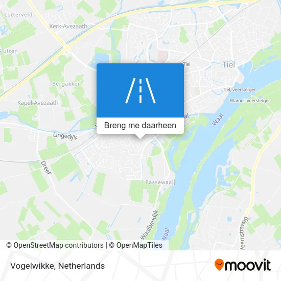 Vogelwikke kaart