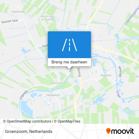 Groenzoom kaart