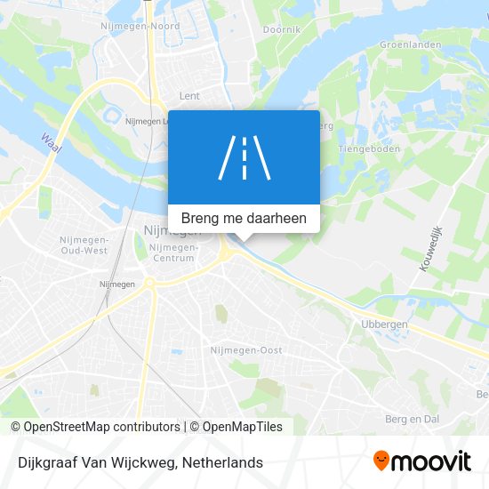 Dijkgraaf Van Wijckweg kaart