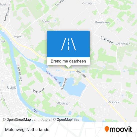 Molenweg kaart