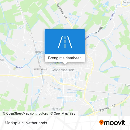 Marktplein kaart