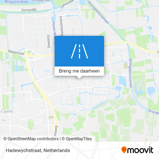 Hadewychstraat kaart