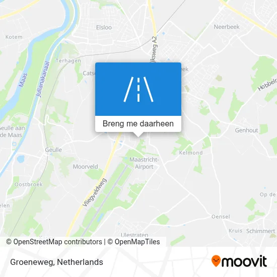 Groeneweg kaart