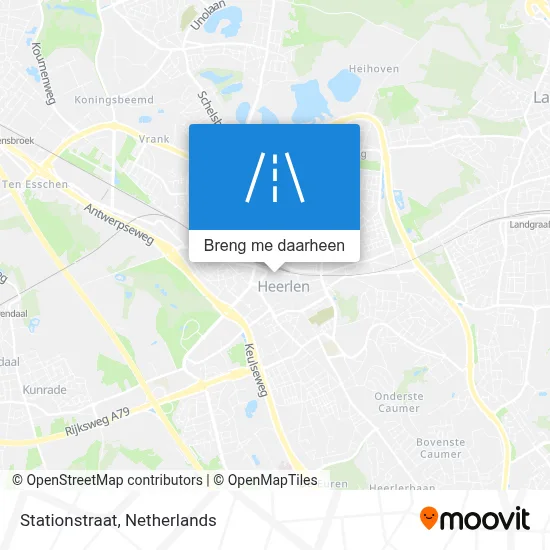 Stationstraat kaart