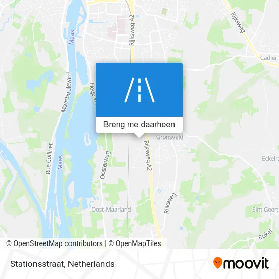 Stationsstraat kaart
