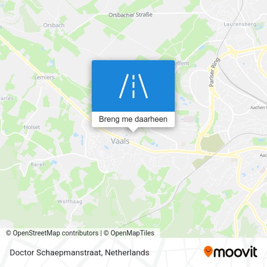 Doctor Schaepmanstraat kaart