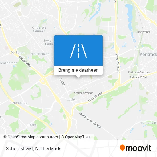 Schoolstraat kaart