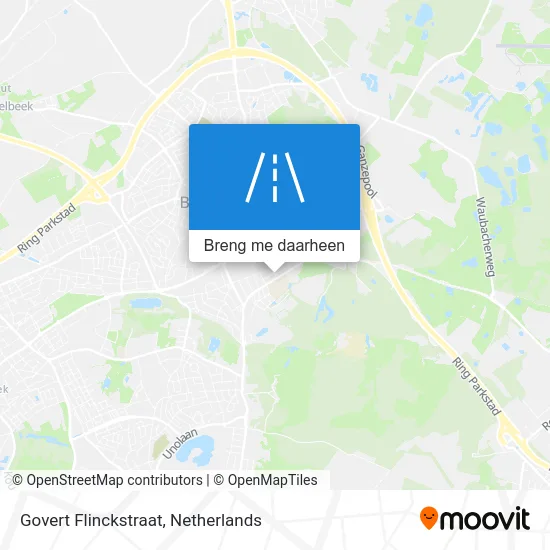 Govert Flinckstraat kaart