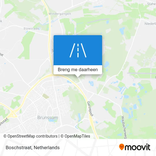 Boschstraat kaart