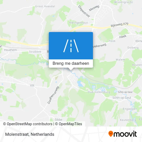 Molenstraat kaart