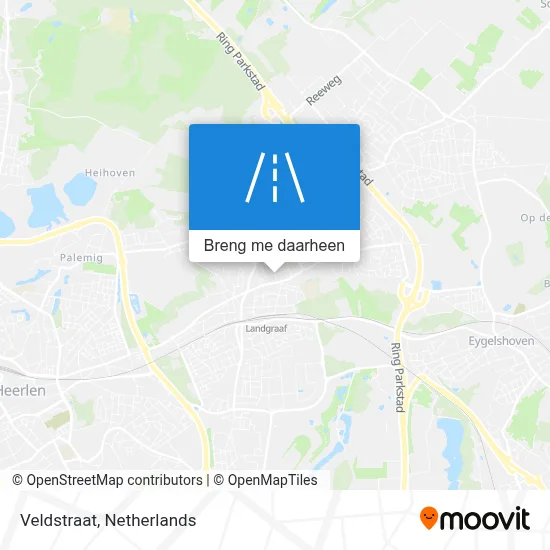 Veldstraat kaart
