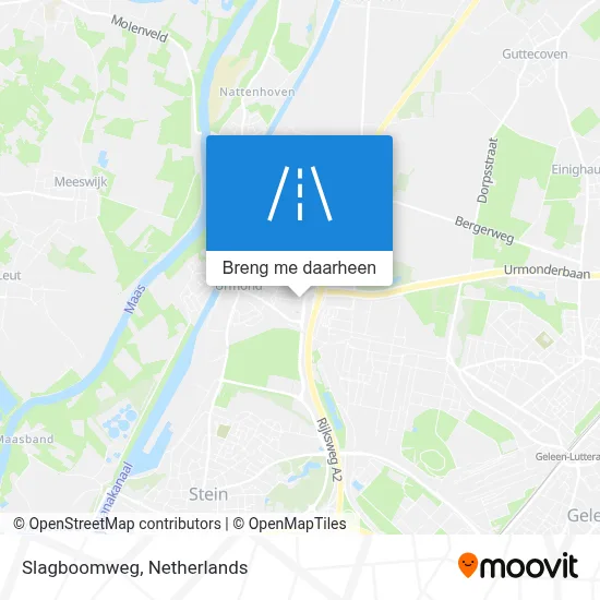 Slagboomweg kaart