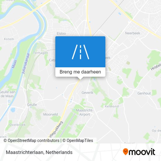 Maastrichterlaan kaart