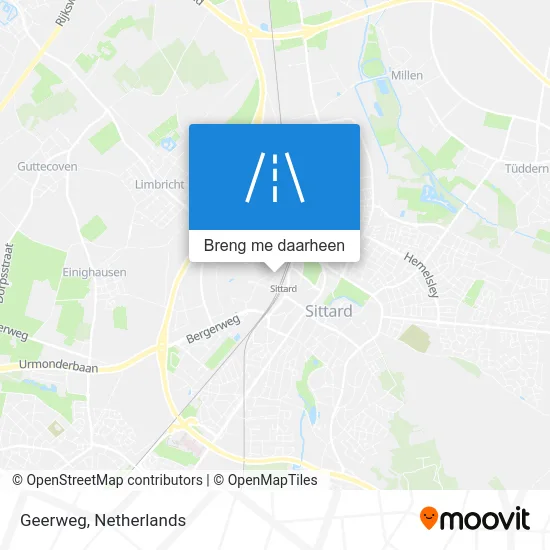 Geerweg kaart