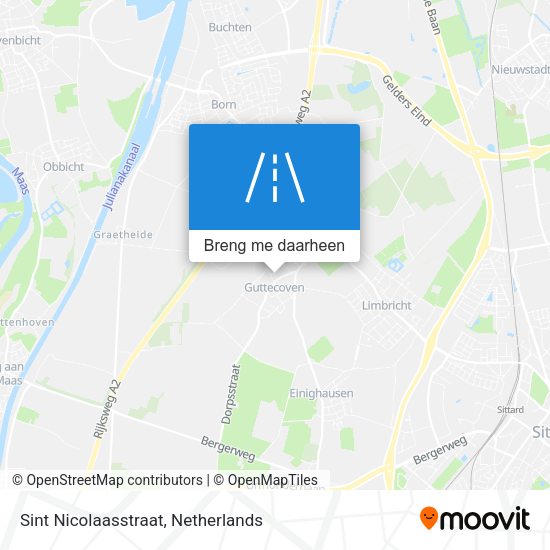 Sint Nicolaasstraat kaart