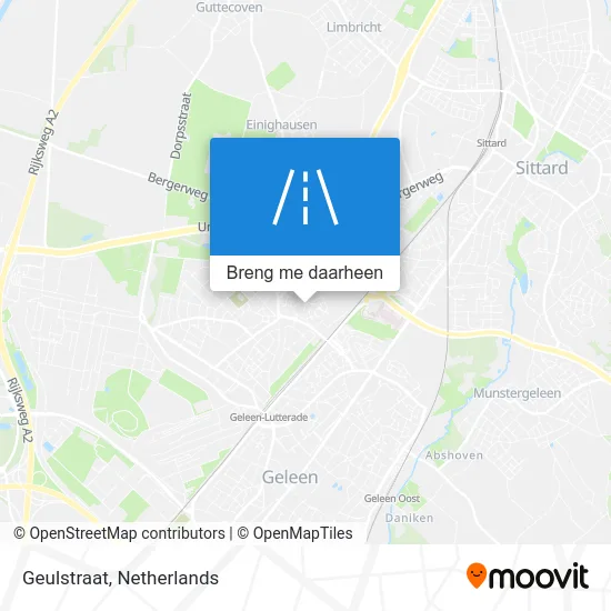 Geulstraat kaart