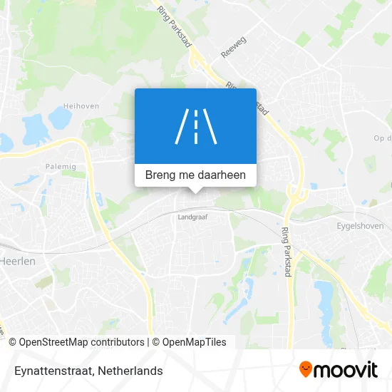 Eynattenstraat kaart