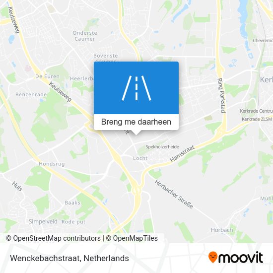 Wenckebachstraat kaart
