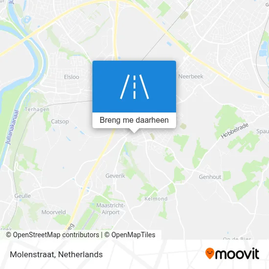 Molenstraat kaart