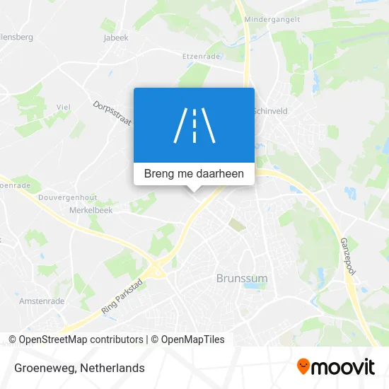 Groeneweg kaart