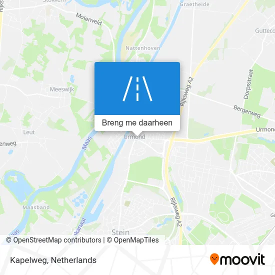 Kapelweg kaart