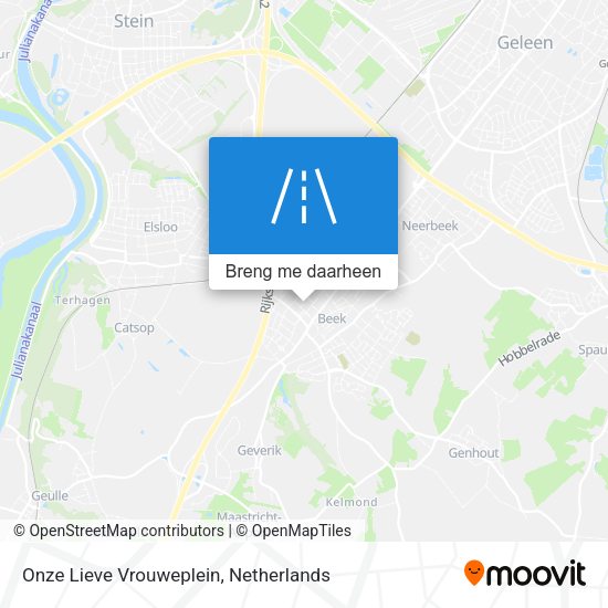 Onze Lieve Vrouweplein kaart