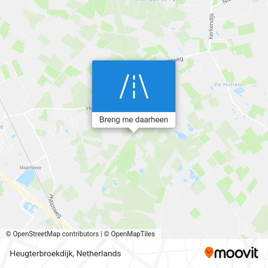 Heugterbroekdijk kaart