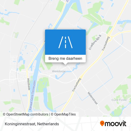 Koninginnestraat kaart