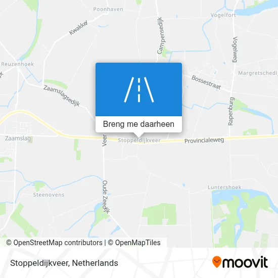 Stoppeldijkveer kaart