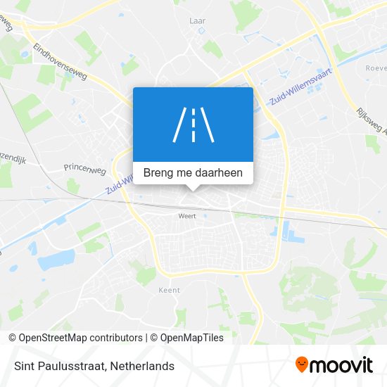 Sint Paulusstraat kaart