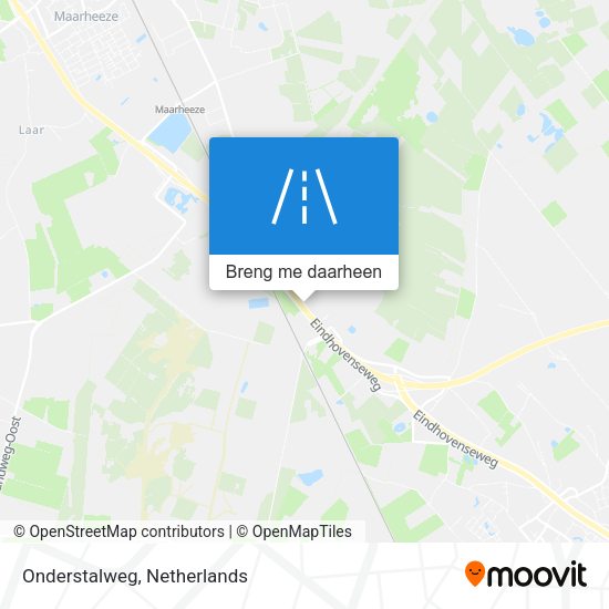 Onderstalweg kaart