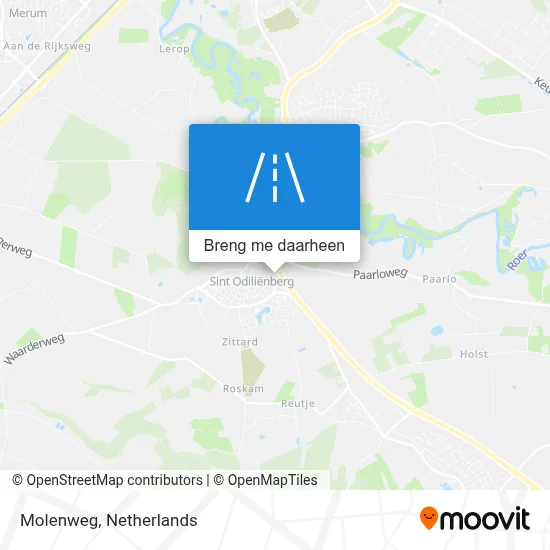 Molenweg kaart