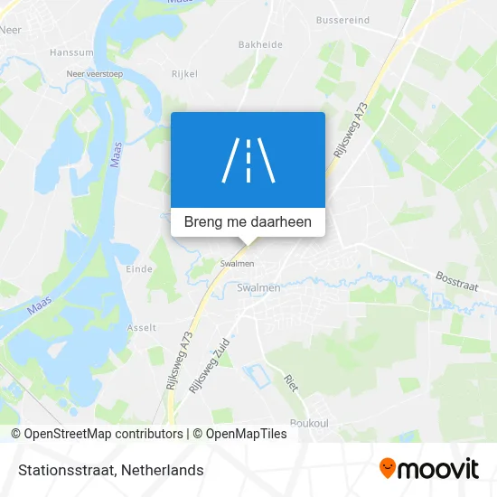 Stationsstraat kaart