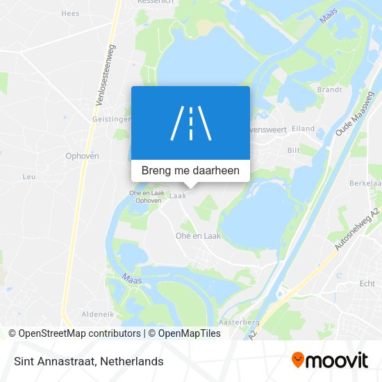 Sint Annastraat kaart