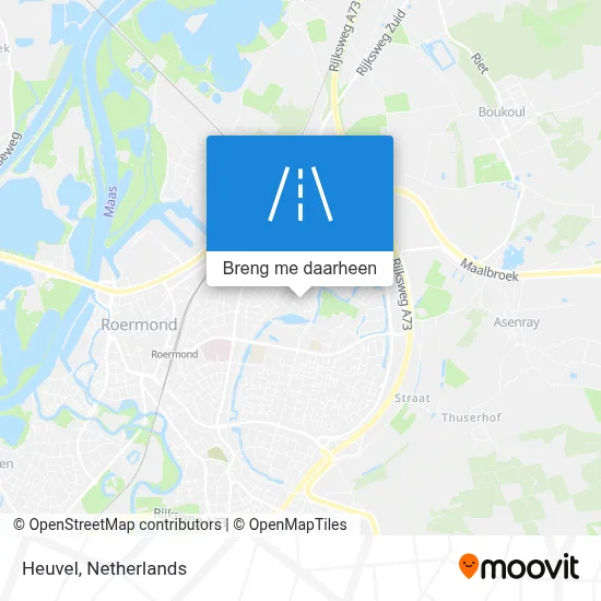 Heuvel kaart