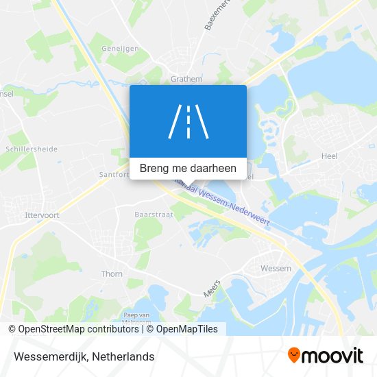 Wessemerdijk kaart