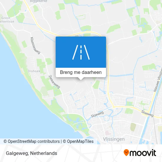 Galgeweg kaart