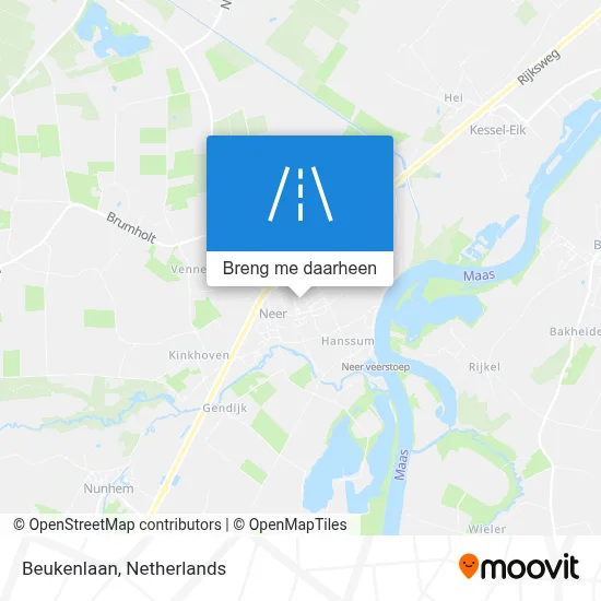 Beukenlaan kaart