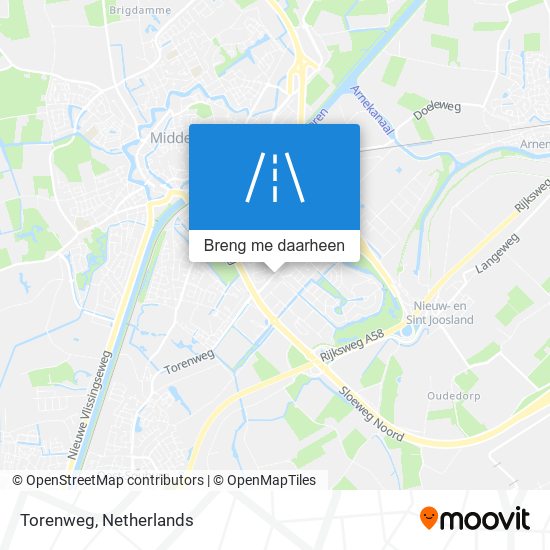 Torenweg kaart