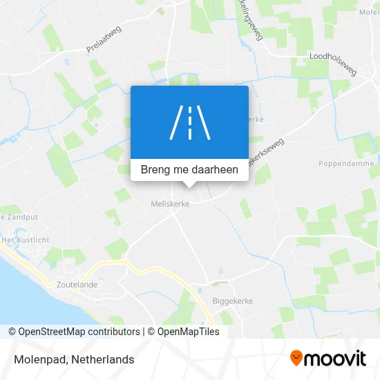 Molenpad kaart